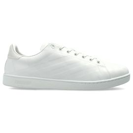 Sneakers Burberry in pelle bianca Bianco