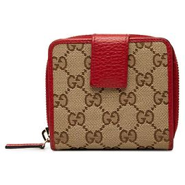 Cartera corta Gucci GG Canvas Multicolor