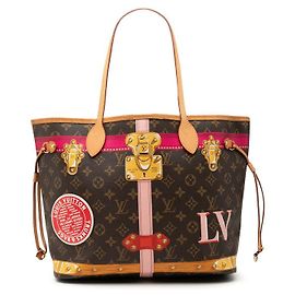 Sac Louis Vuitton Neverfull MM Tote Marron