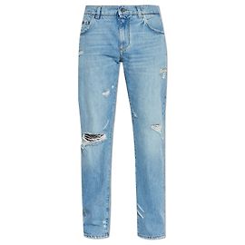 Dolce & Gabbana Classic Jeans Azul Algodón Azul