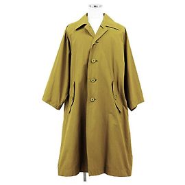 Issey Miyake WINDCOAT Casaco de algodão e nylon Outro Amarelo
