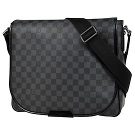 Louis Vuitton Daniel MM Shoulder Bag Black
