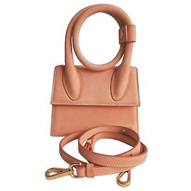 Jacquemus Le Chiquito Noeud Handbag - Peach Peach