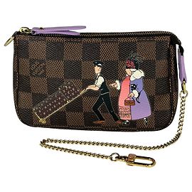 Louis Vuitton Mini Pochette Accessoires Braun