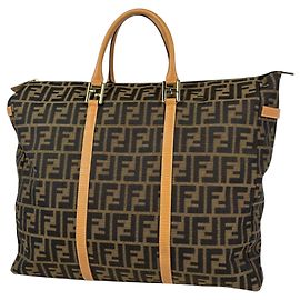 Saco Tote Fendi Zucca Canvas Marrom