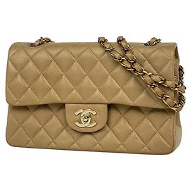 Sac à épaule Chanel Matelassé Beige