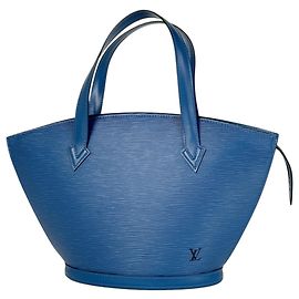 Sac à épaule Louis Vuitton Saint Jacques Bleu