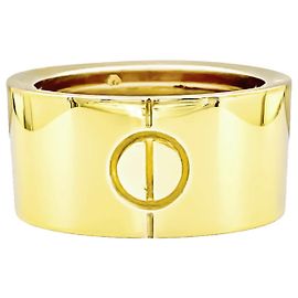 Bague Cartier, "Love" édition "Cône", or jaune.  Autre