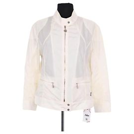 Gilet Moncler ecru Crudo