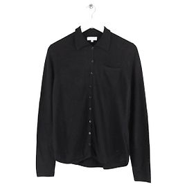 Camisa Eric Bompard de cashmere preta M Preto