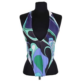 Costume da bagno blu Emilio Pucci Blu