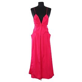 Vestido Jacquemus Calvi rosa de viscose Rosa