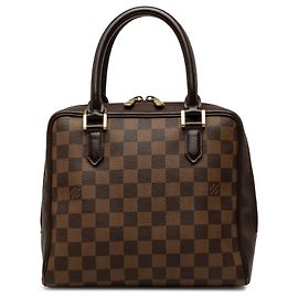 Borsa Louis Vuitton Damier Ebene Brera Marrone Marrone