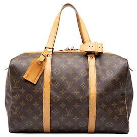 Louis Vuitton Monogram Sac Souple 35 Reisetasche Braun Braun