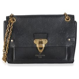 Louis Vuitton Black Monogram Empreinte Vavin PM Schwarz
