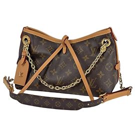 Bolso de hombro Louis Vuitton Carryall BB Castaño