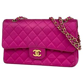 Chanel Matelassé Shoulder Bag Pink