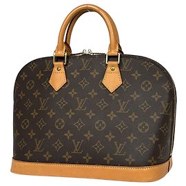 Bolsa de mão Louis Vuitton Alma Marrom