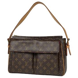 Bolso de hombro Louis Vuitton Viva Cite GM Castaño