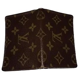 Louis Vuitton Monogram Canvas Kartenetui braun Braun Monogramm