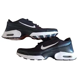 Sapatilhas Nike Air Max em couro preto e branco Preto Branco