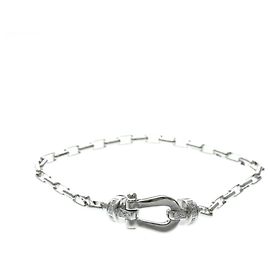 Fred Force 10 Charm Bracelet with Diamonds Silvery