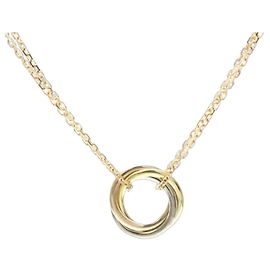 Colar Baby Trinity Cartier Dourado