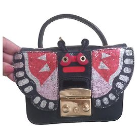 Sac Furla Metropolis Papillon Noir Rose Blanc Rouge
