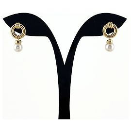 Autre Marque Orecchini a lobo in perle e oro giallo Tiffany & Co. Altro