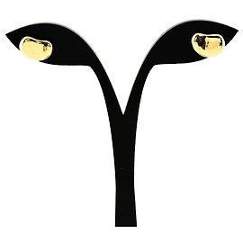 Autre Marque Tiffany & Co. Bean Yellow Gold Stud Earrings Yellow