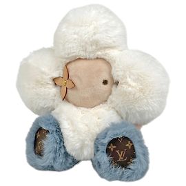 Louis Vuitton Doudou Vivienne Bag Charm Blanc Multicolore