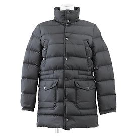 Casaco de Penas de Nylon Moncler NEW_SENECA Marrom Cinza antracite