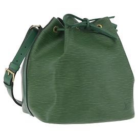 LOUIS VUITTON Epi Petit Noe Shoulder Bag Green M44104 LV Altro
