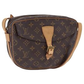 LOUIS VUITTON Monogram Jeune Fille MM Shoulder Bag M51226 LV Otro