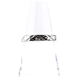 Anillo Platinum Band Matelassé Chanel Otro