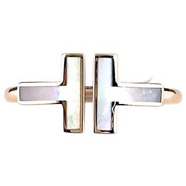 Autre Marque Bague Tiffany & Co. T Wire PG Pink Gold Autre
