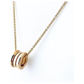 Bulgari Collier pendentif Bvlgari BVLGARI B-ZERO1 en or rose Autre