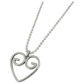 Gucci GUCCI Colar Heart Ball Chain Prata
