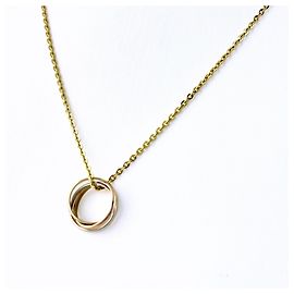 Colar com pingente Cartier Baby Trinity em ouro amarelo Outro
