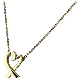 Autre Marque Colar com pingente Tiffany & Co. Loving Heart em ouro amarelo Outro
