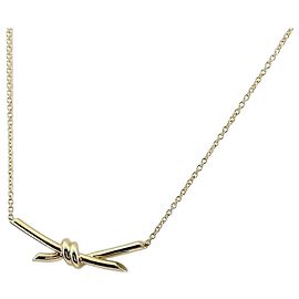 Autre Marque Colgante Tiffany & Co. Knot YG Yellow Gold Otro