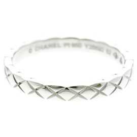 Chanel Coco Crush Ring Mini Model Silvery
