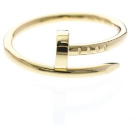 Anillo Cartier Juste Un Clou Dorado