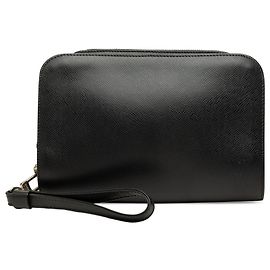 Louis Vuitton Pochette Baikal em Taiga Preto Preto