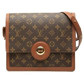 Louis Vuitton Brown Monogram Raspail Marron
