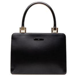 Gucci Black Smooth Calfskin Handbag Black