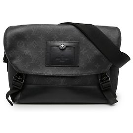 Louis Vuitton Black Monogram Eclipse Voyager PM Nero