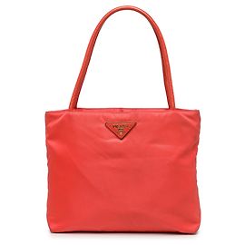 Bolso Tote Prada de Tessuto naranja Roja Naranja