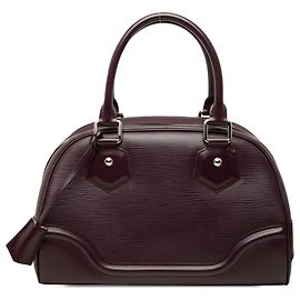 Louis Vuitton Purple Epi Bowling Montaigne PM Violet