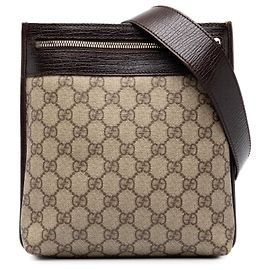 Borsa a tracolla Gucci Beige GG Supreme Beige